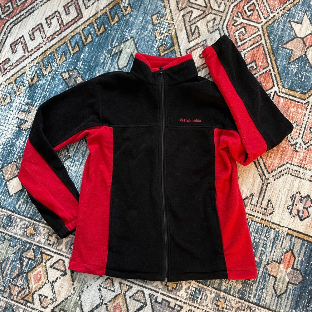 Columbia fleece zipper jacket
